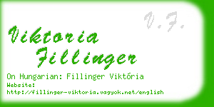 viktoria fillinger business card